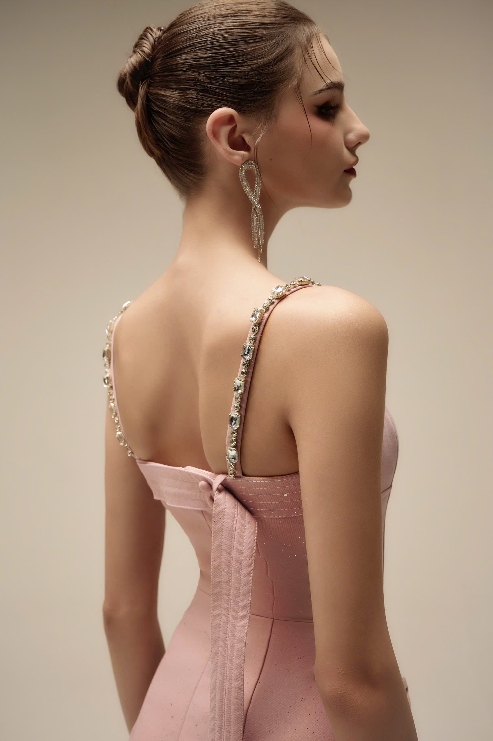 Nhat VY LESTIA DRESS – Pink Pastel