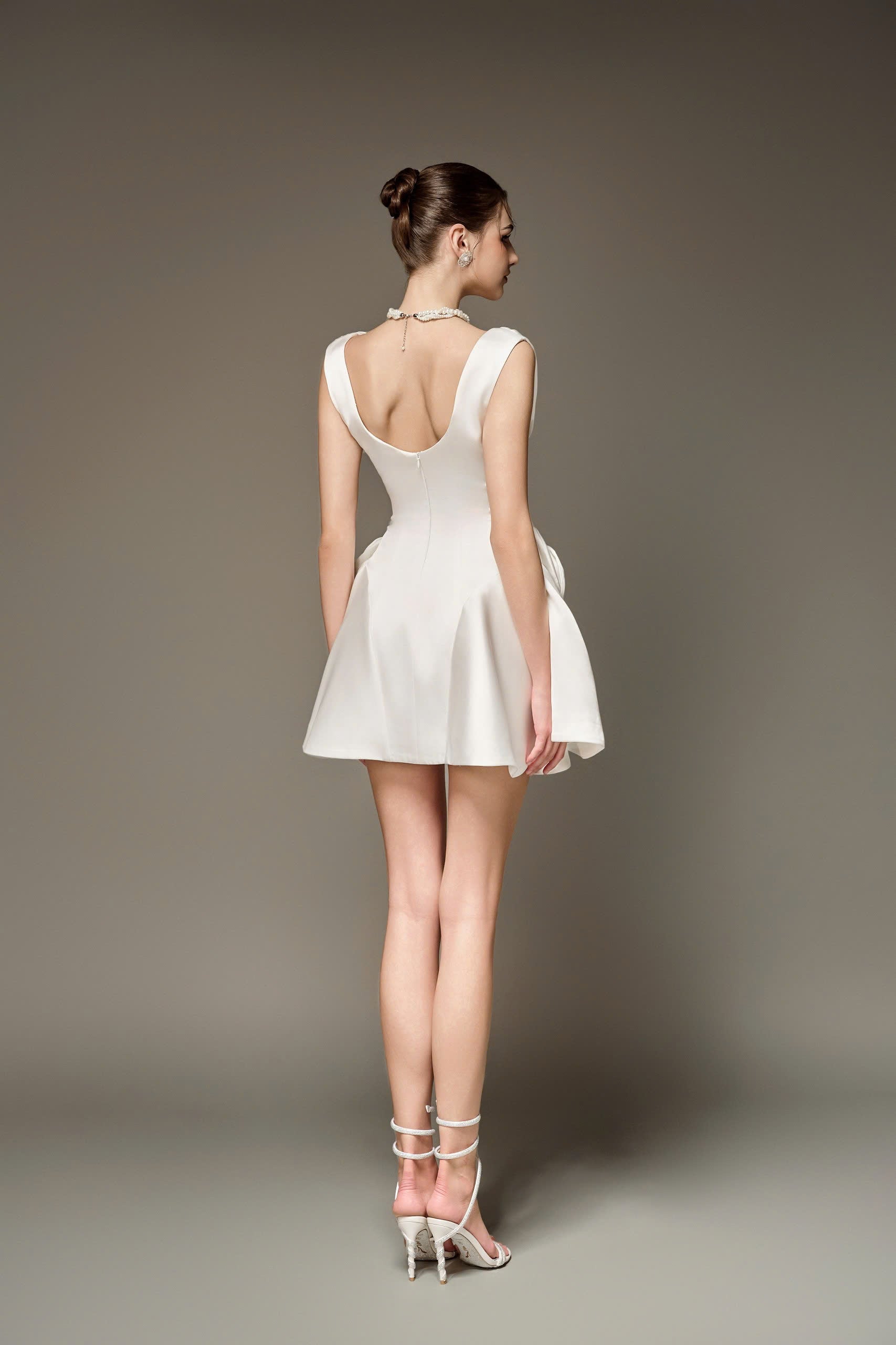 Nhat VY HERSLAY DRESS – White