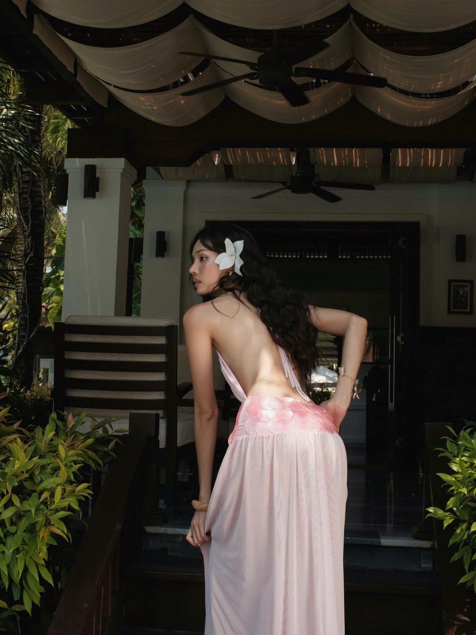 IAMCOCO AURA BLOOMSHELL DRESS