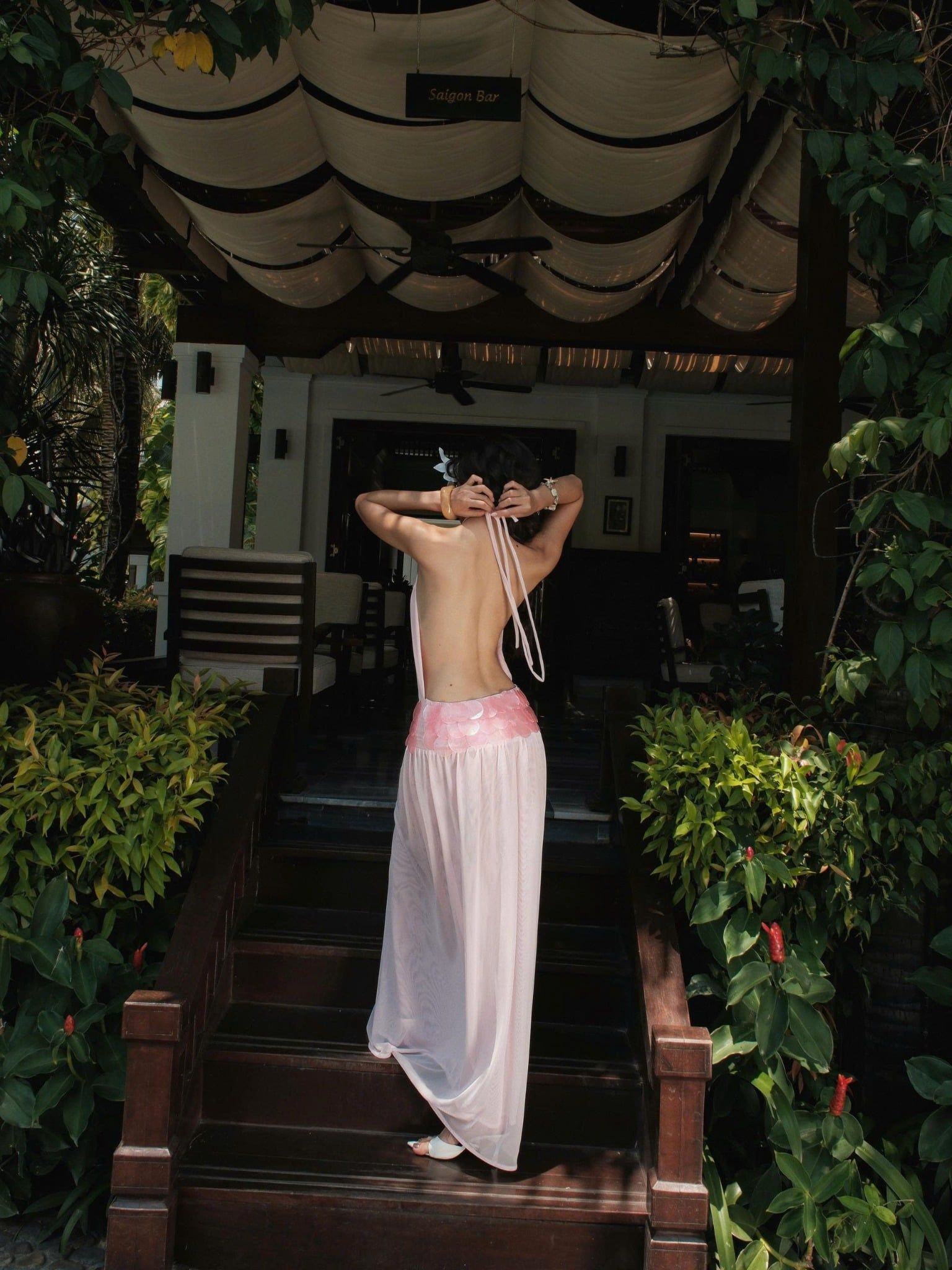 IAMCOCO AURA BLOOMSHELL DRESS