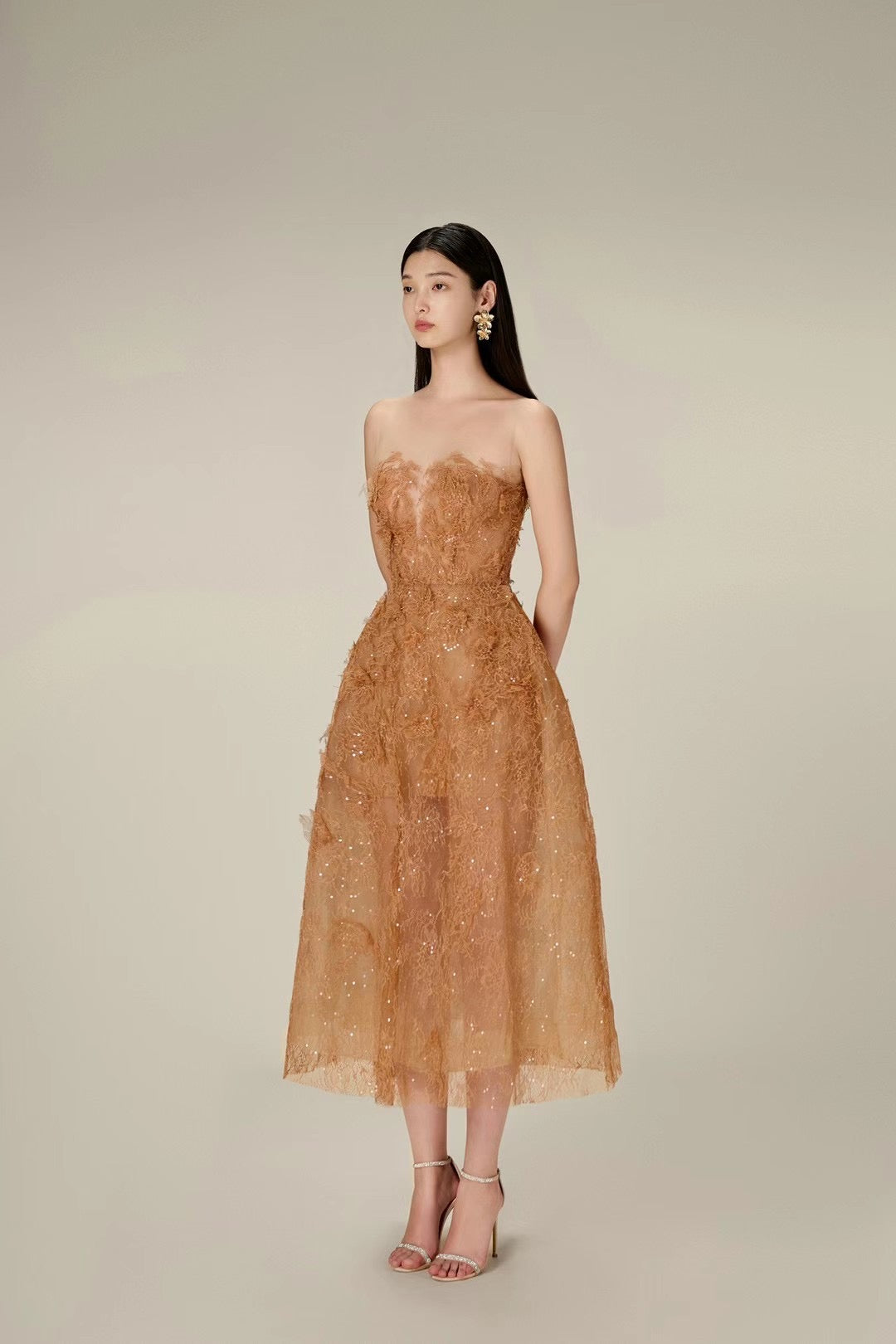 Lobbster luxurious fairy midi-dress