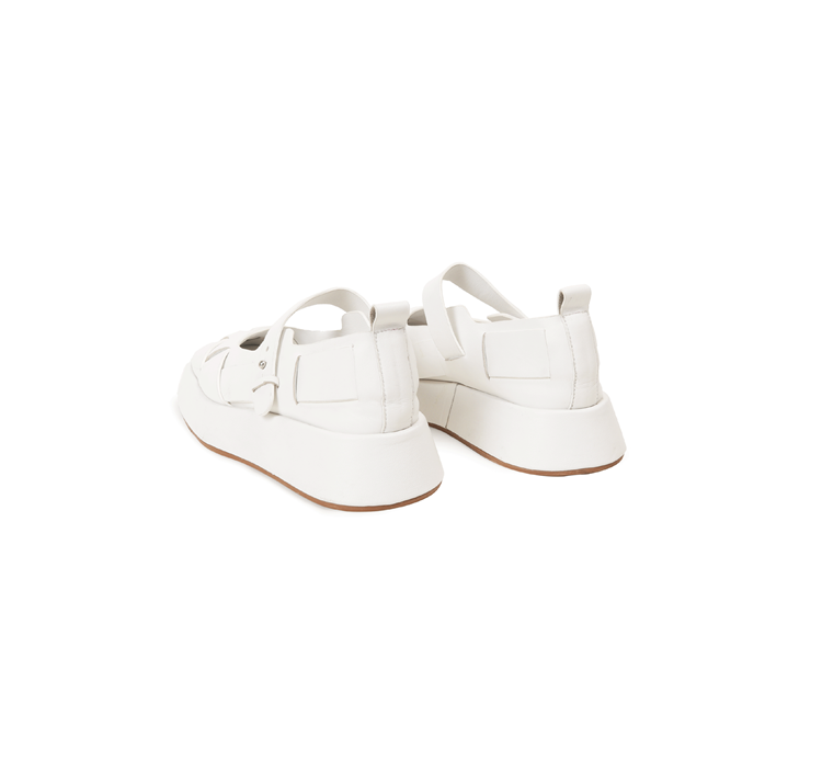 CHINCHIN Square Head Vintage Mary Jane Thick Soled Shoes