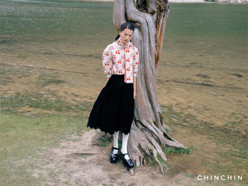 CHINCHIN Square Head Vintage Mary Jane Thick Soled Shoes