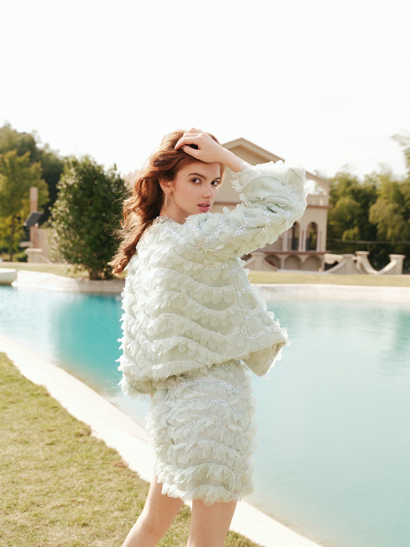 wardrobes by chen Stereoscopic flower suit