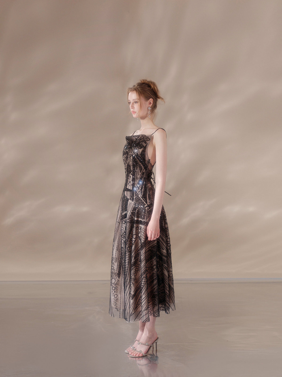 wardrobes by chen black strap dress