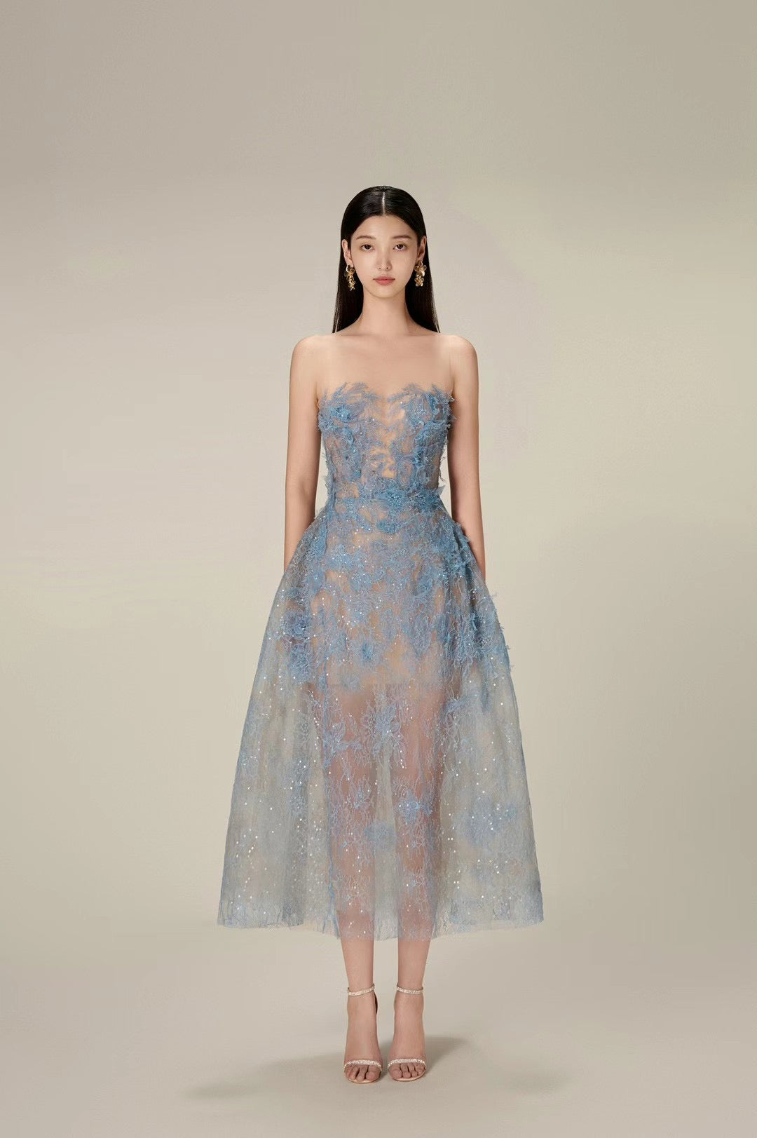 Lobbster luxurious fairy midi-dress