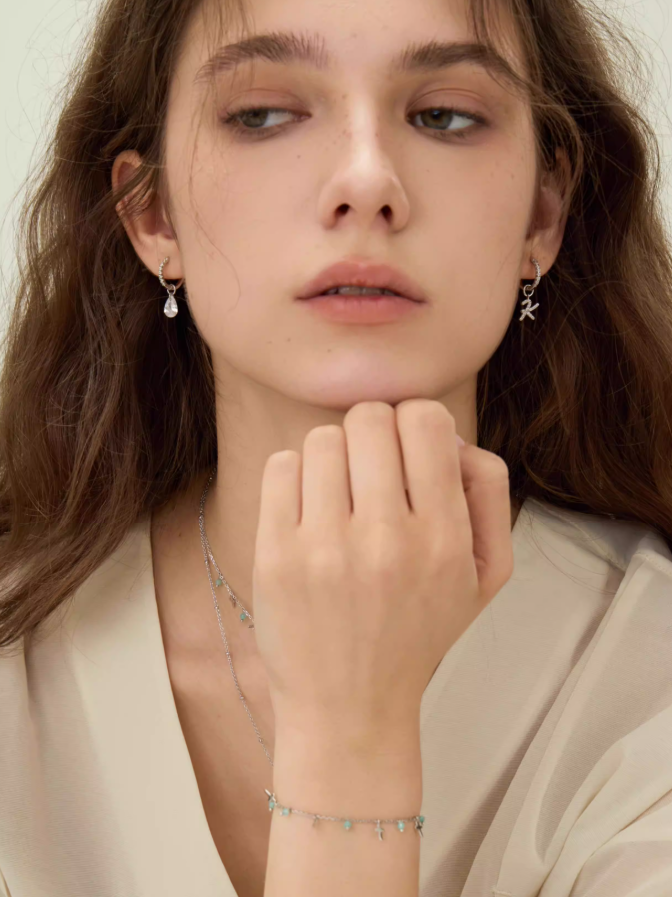 ARSIS Letter earrings