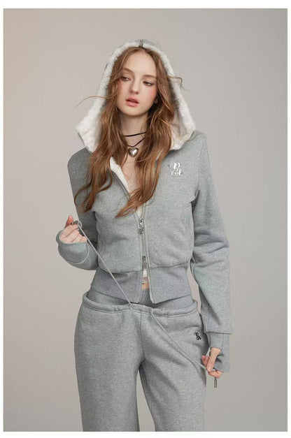 VIA PITTI V24DC234 Sweatshirt and sweatpants suit(2color)