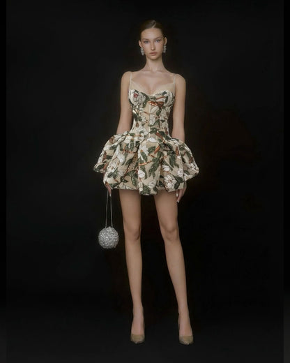 MAEL FEMME SYLVIA DRESS (GREEN)