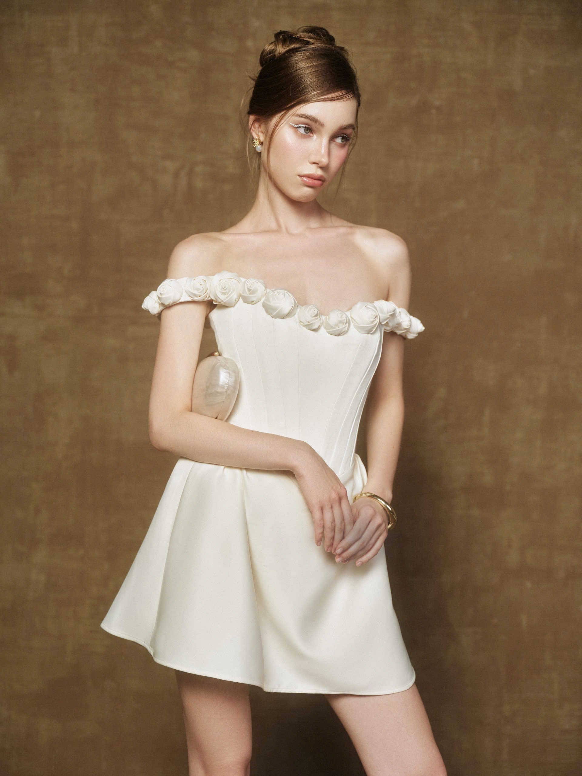 MAVEN Miranda White Mini Dress