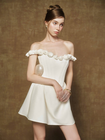 MAVEN Miranda White Mini Dress