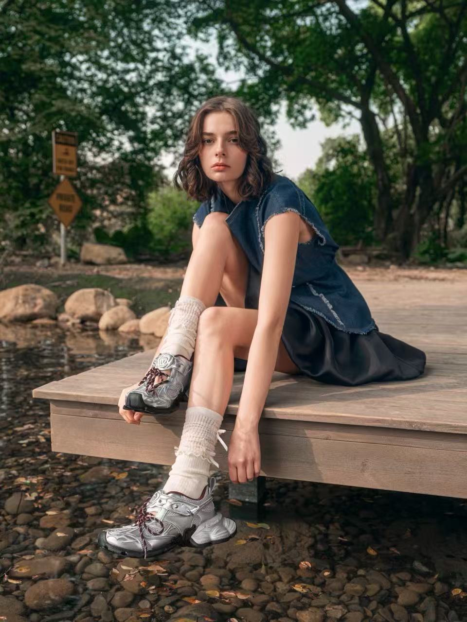 SugarSu Mary Jane chunky sneakers (4color)