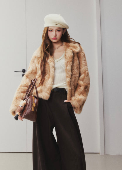 OTEBANBASS Ote260919 Aesthetic Eco-Fur Shearling Coat