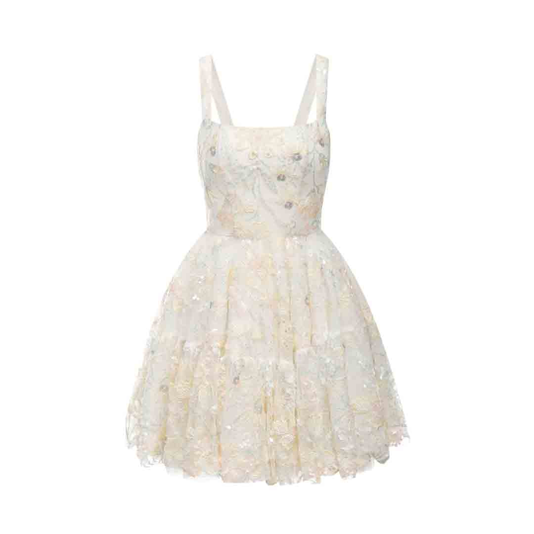 Wardrobes by chen Pearl embroidered crystal princess dress