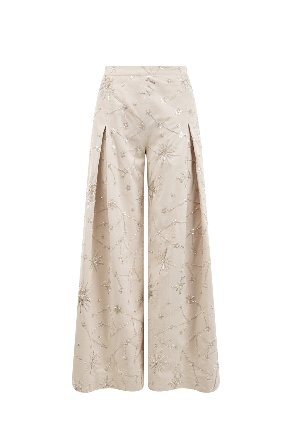 Wardrobes by chen Shooting star embroidered vest top + loose pants set