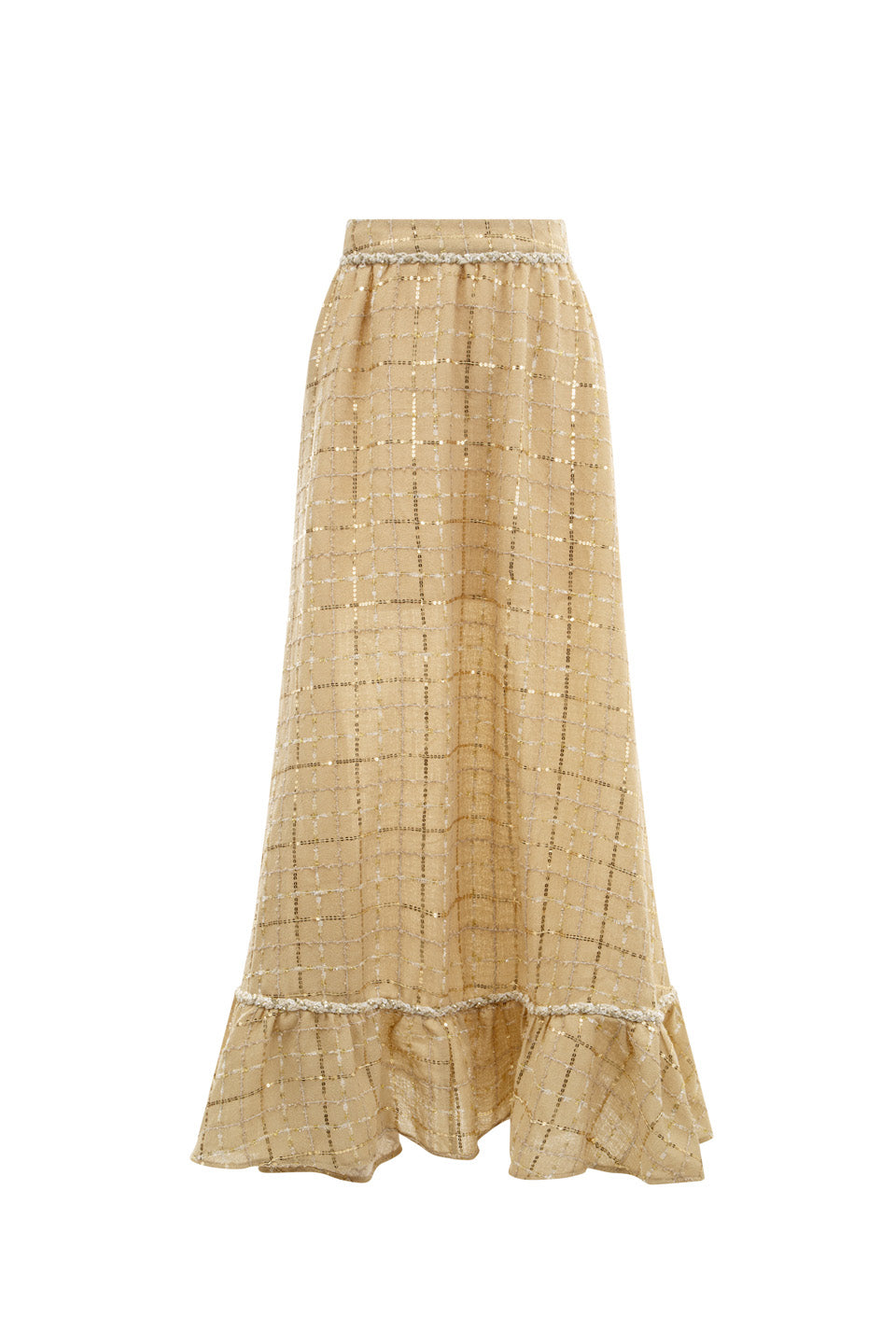 Wardrobes by chen Tweed halter neck top + skirt set