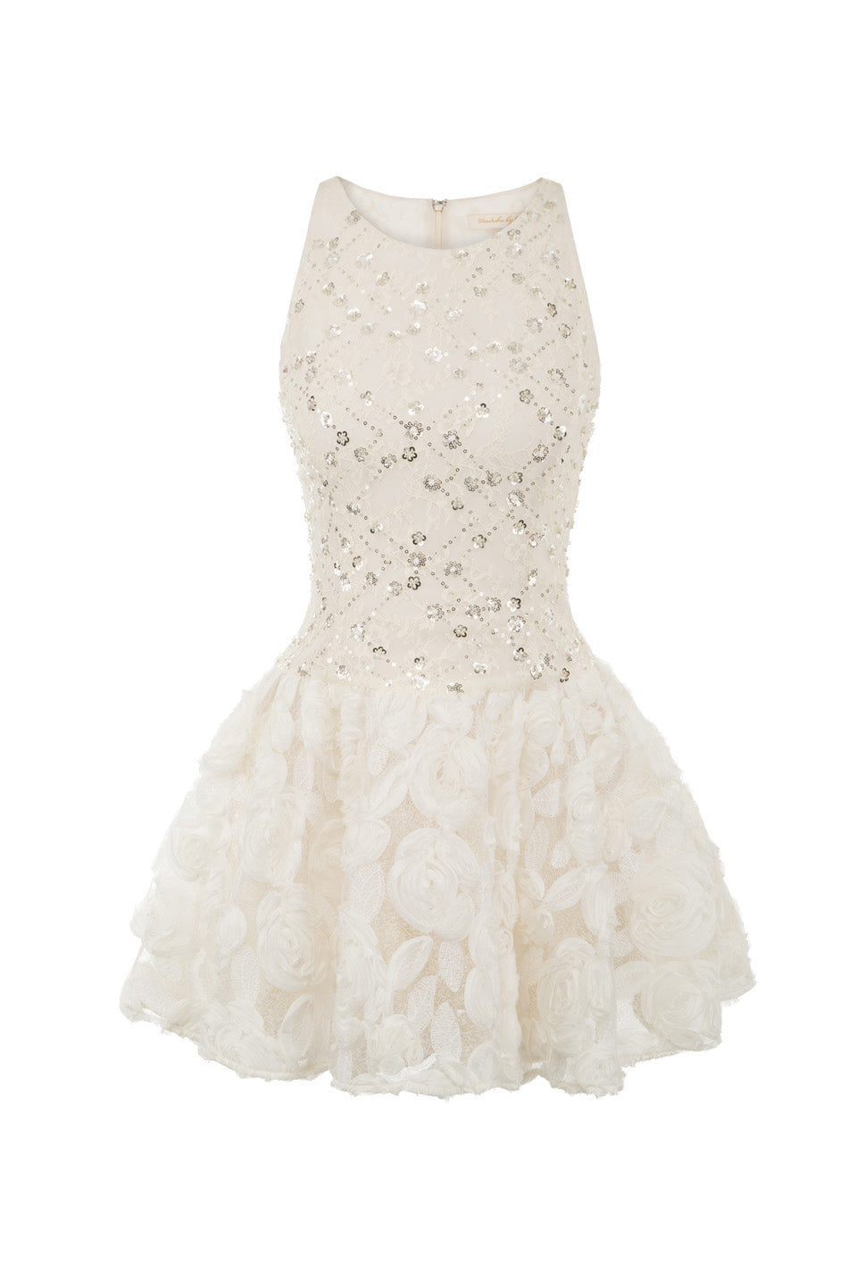 Wardrobes by chen 3D floral lace fluffy dress