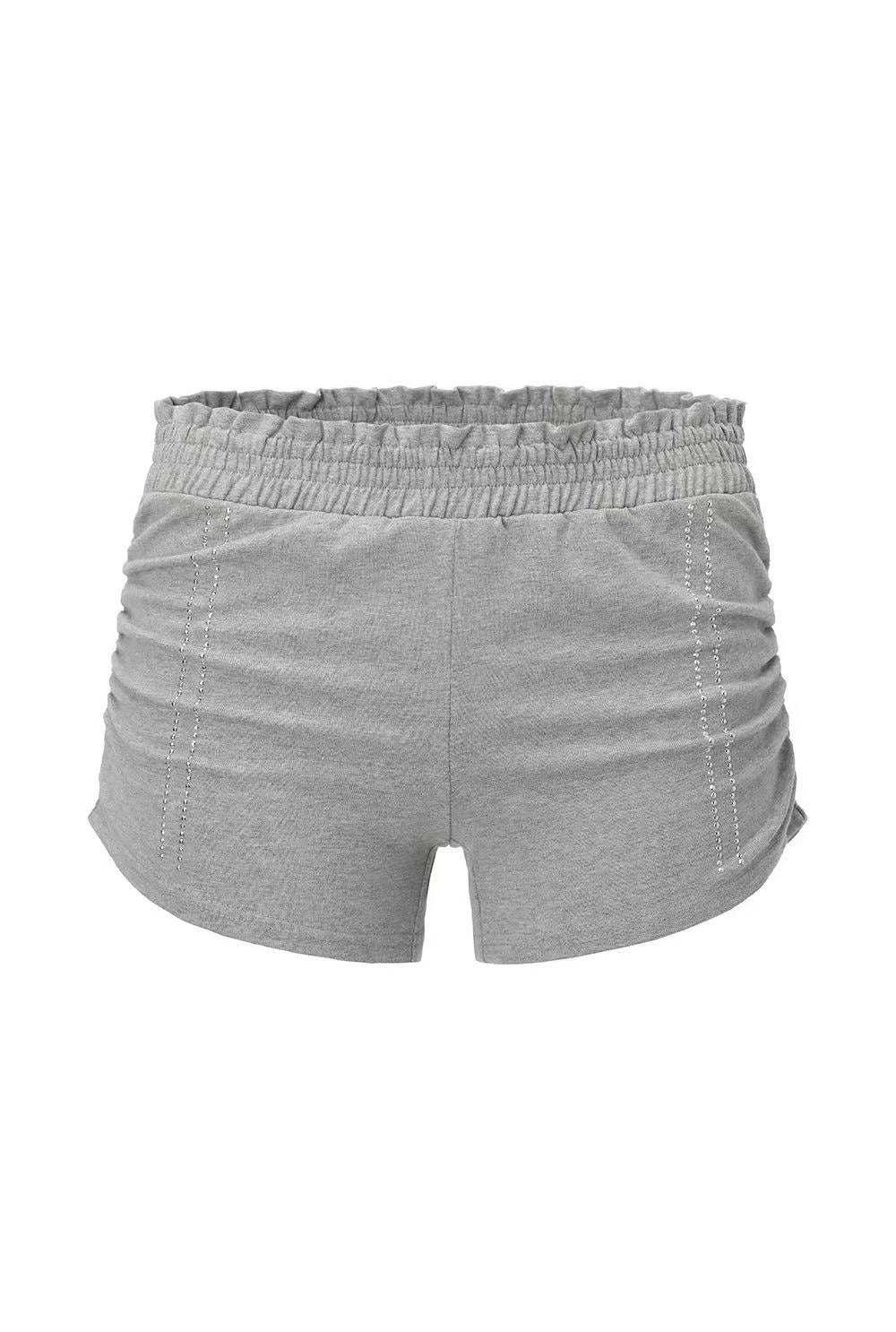 Threetimes Cubic shirring shorts (2color)