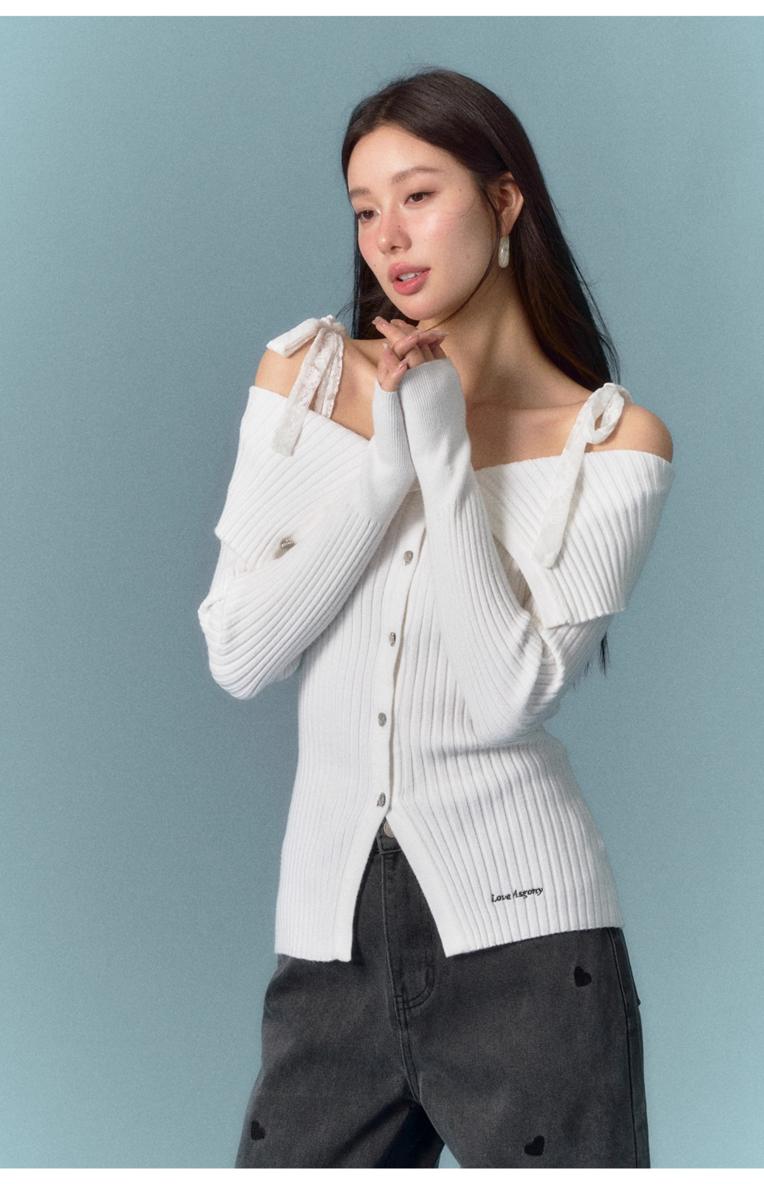 ASGONY [Star Style] Sale Ballet Top(2color)