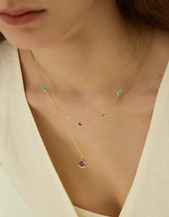 ARSIS Colorful Star Necklace