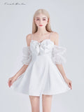 First Date Alina Dress -white