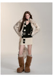 VIA PITTI V24DC179 Fur Coat(2color)