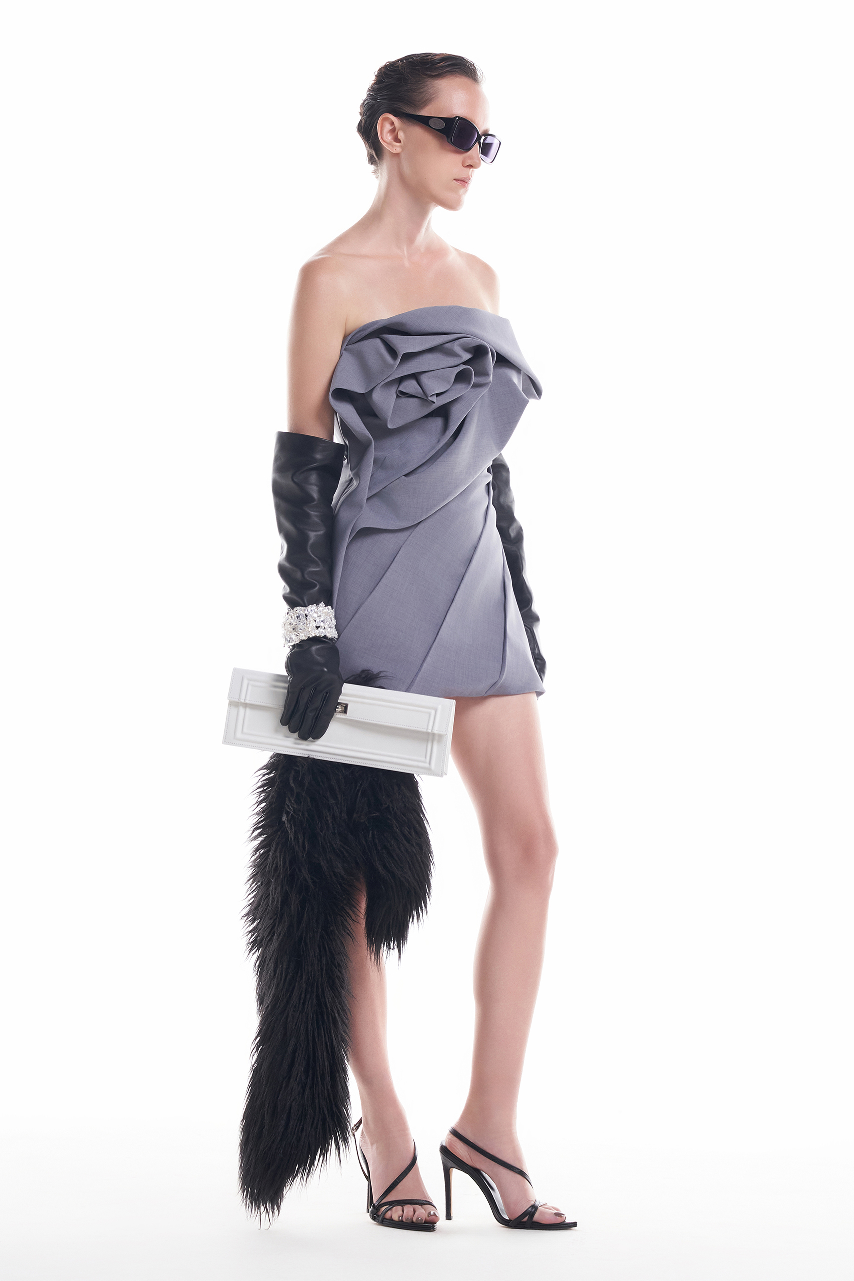 DATT [Best Seller] Rose Sculpture Dress (2color）