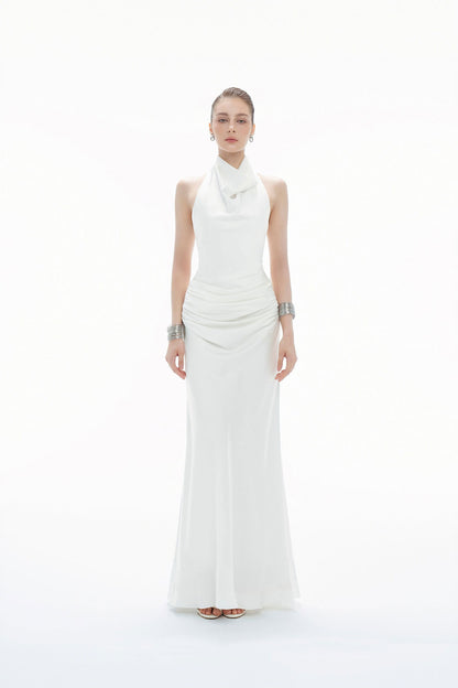 BYDENIO Eleanor Backless Fishtail MaxiDress