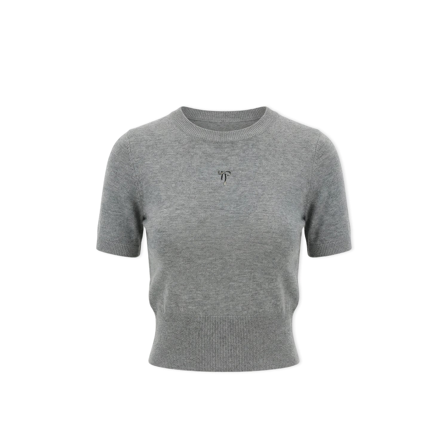 16DEWS 16D246076 Preppy style knitted suit