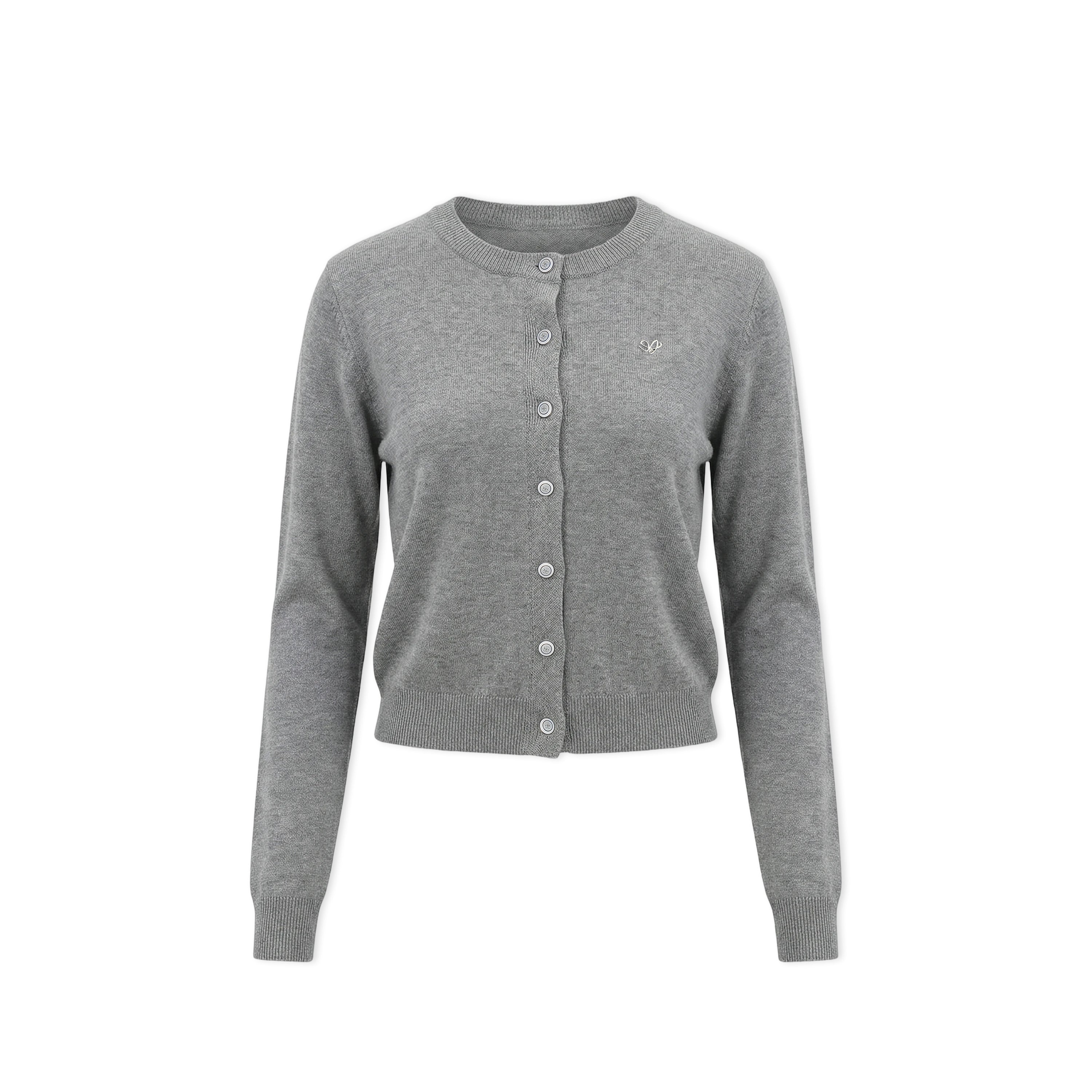 16DEWS 16D246076 Preppy style knitted suit