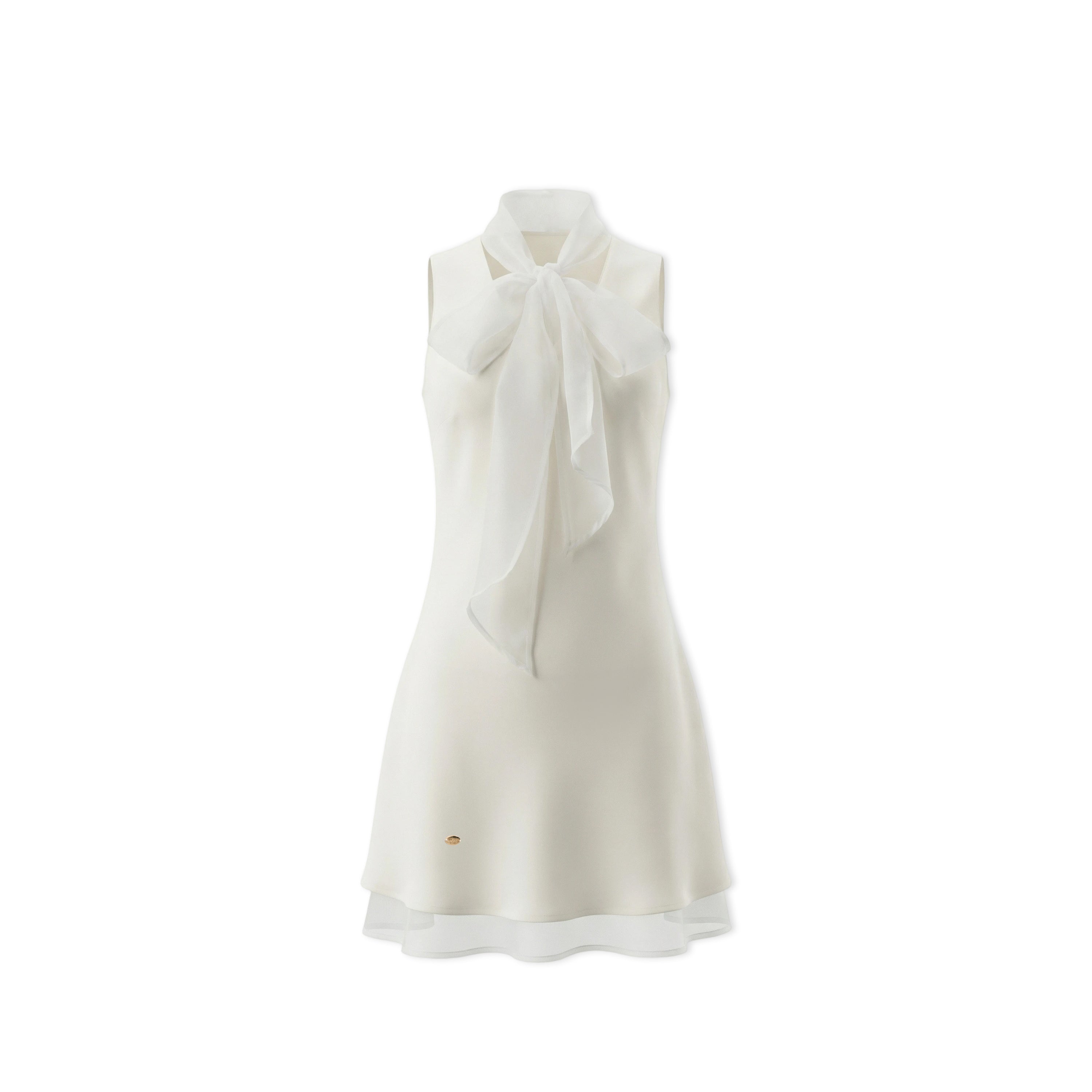 16DEWS 16D246054 Imitation acetic acid satin sleeveless A-line dress