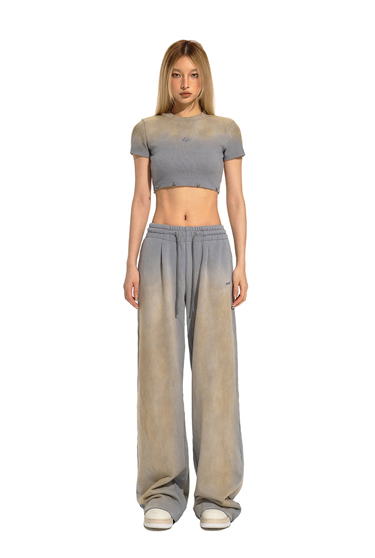 NAWS K051924 Mud dyed jogging sweatpants