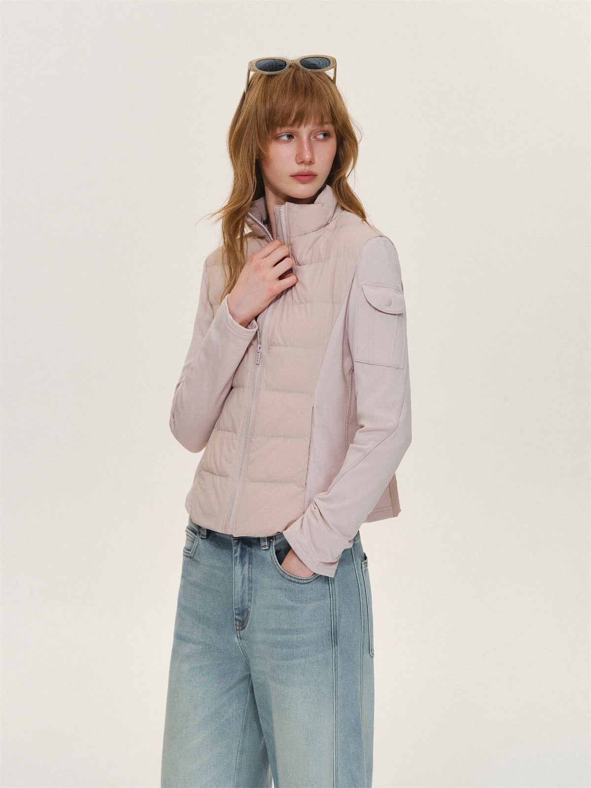 Asgony ASG26590 95% Down Slim Lightweight Puffer Jacket