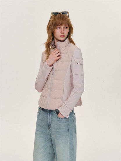 Asgony ASG26590 95% Down Slim Lightweight Puffer Jacket