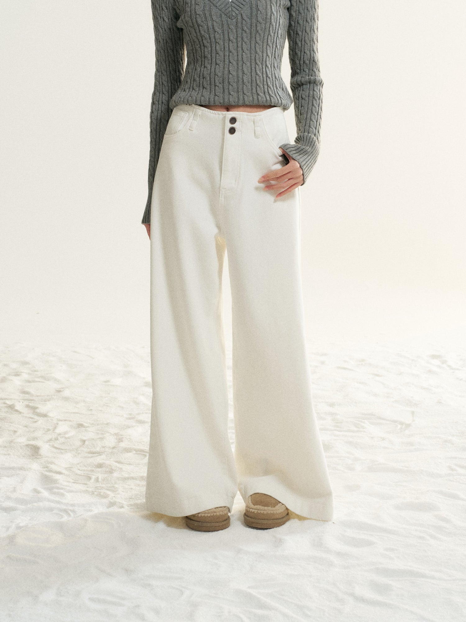 16DEWS 16D25517 Loose wide leg jeans