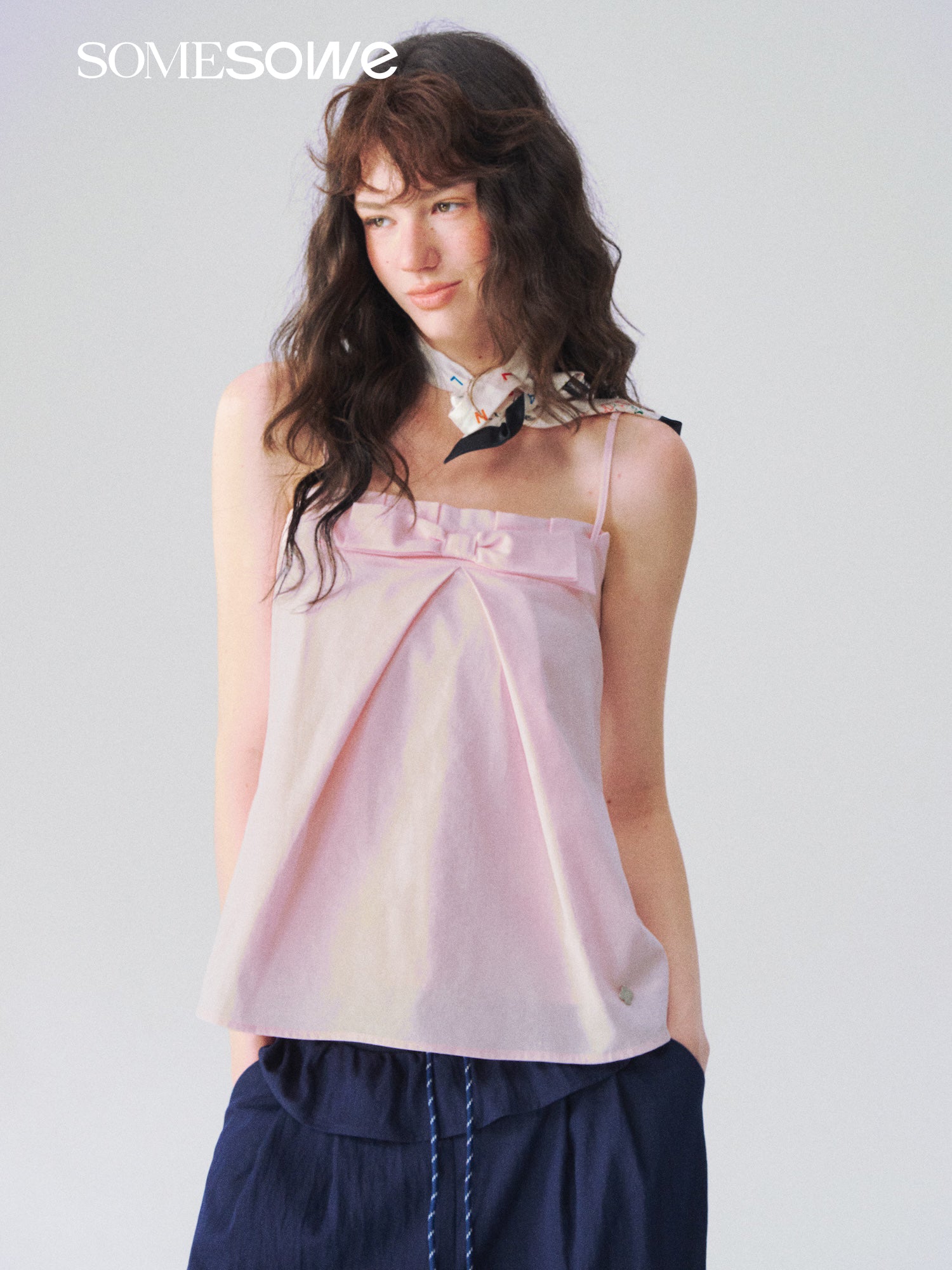 SOMESOWE S2609106 Leisure wildflower suspender top