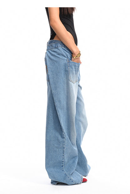 NAWS K021225 Ceramic denim burlap pants