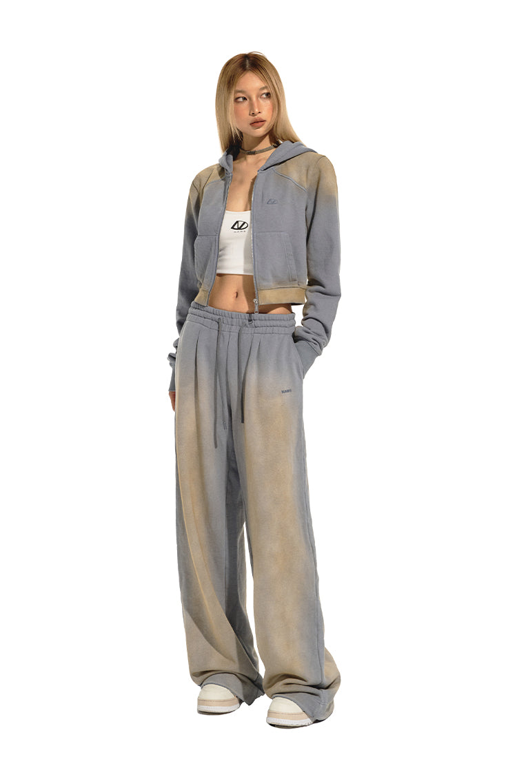 NAWS K051924 Mud dyed jogging sweatpants