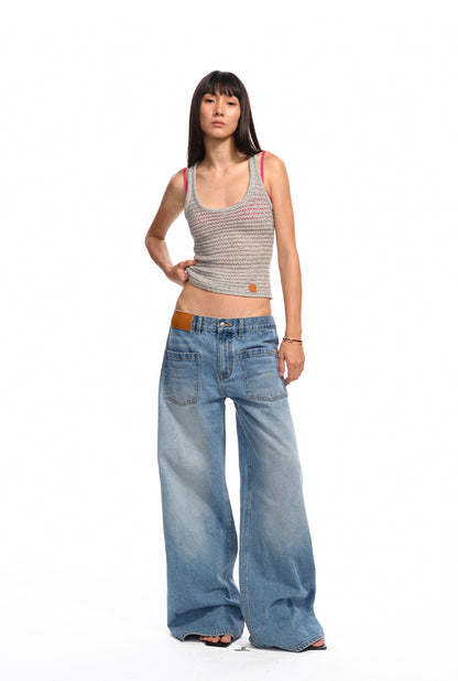 NAWS C021125 Fishnet vest (2color)