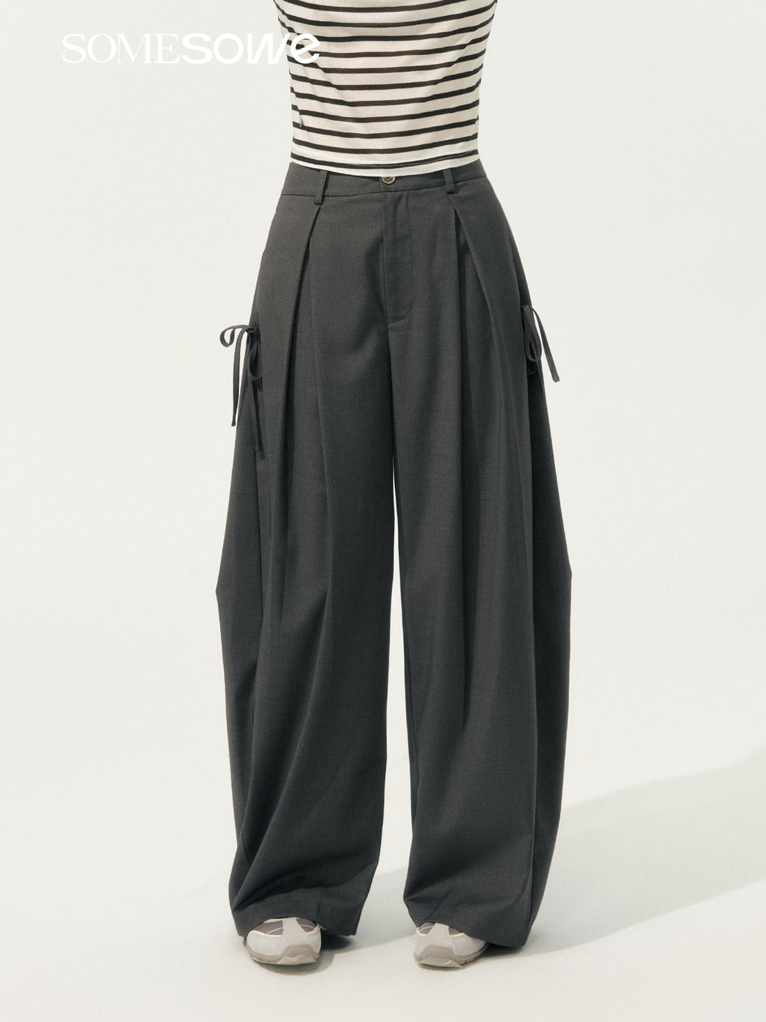 SOMESOWE S2508195 American loose curved knife pants