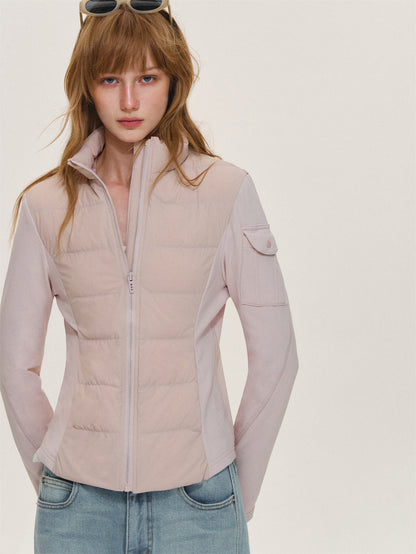 Asgony ASG26590 95% Down Slim Lightweight Puffer Jacket