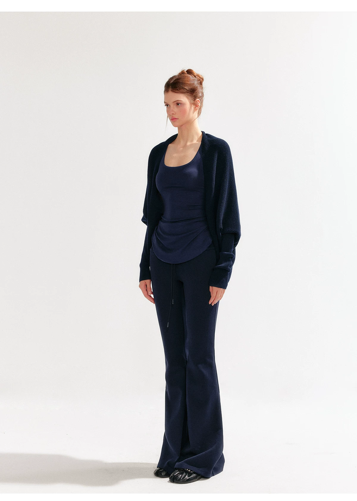 YZZI HE Knitted Flared Yoga Pants(4color)
