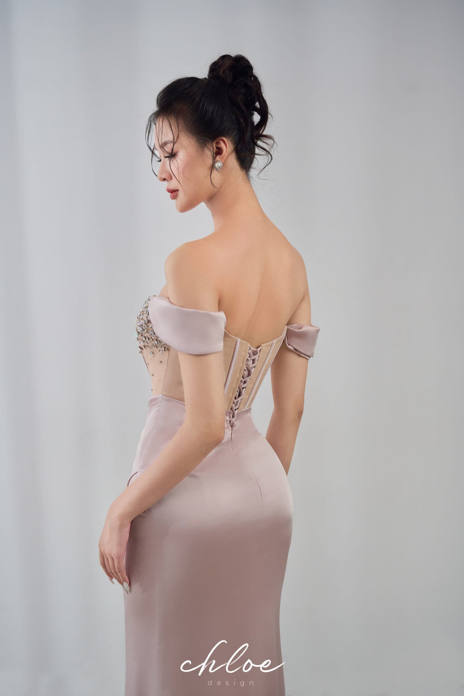 Clava Maison Corset Crystal 24 Custom Made Dress