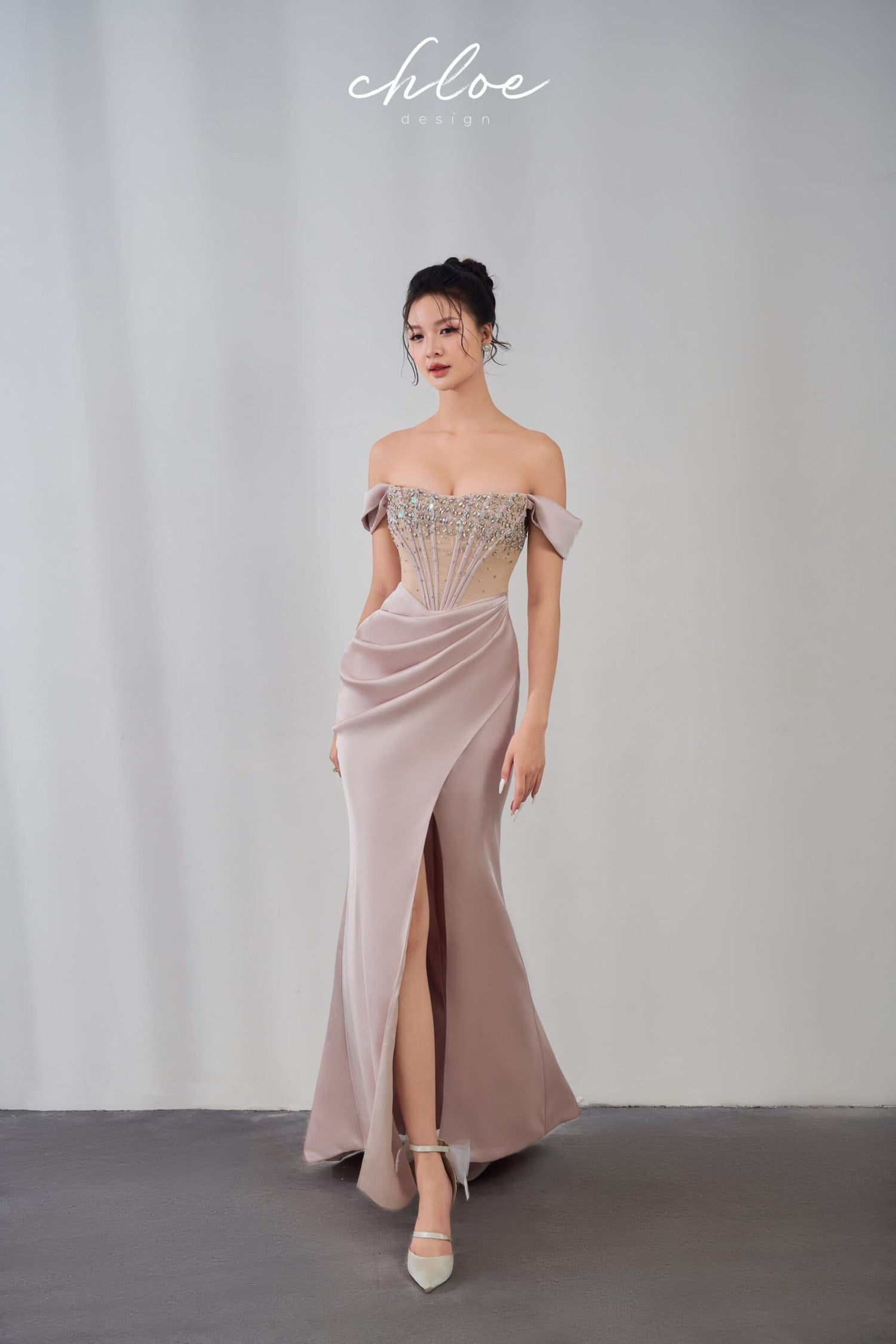 Clava Maison Corset Crystal 24 Custom Made Dress