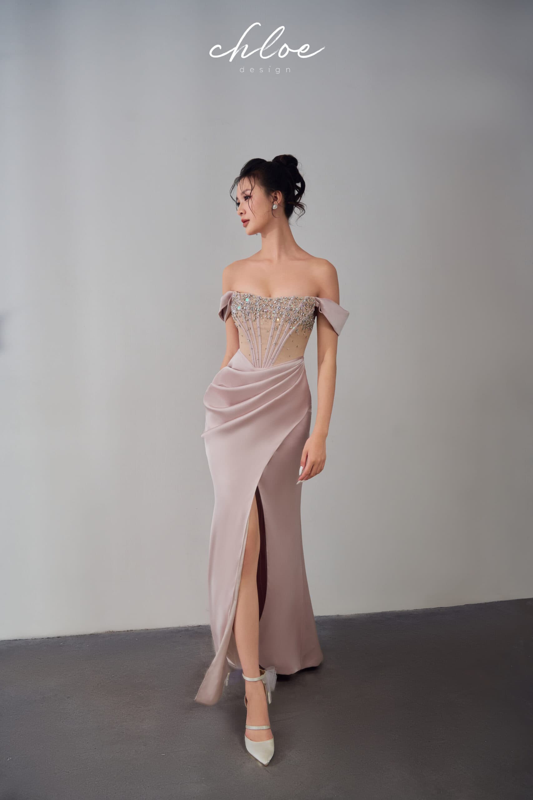 Clava Maison Corset Crystal 24 Custom Made Dress