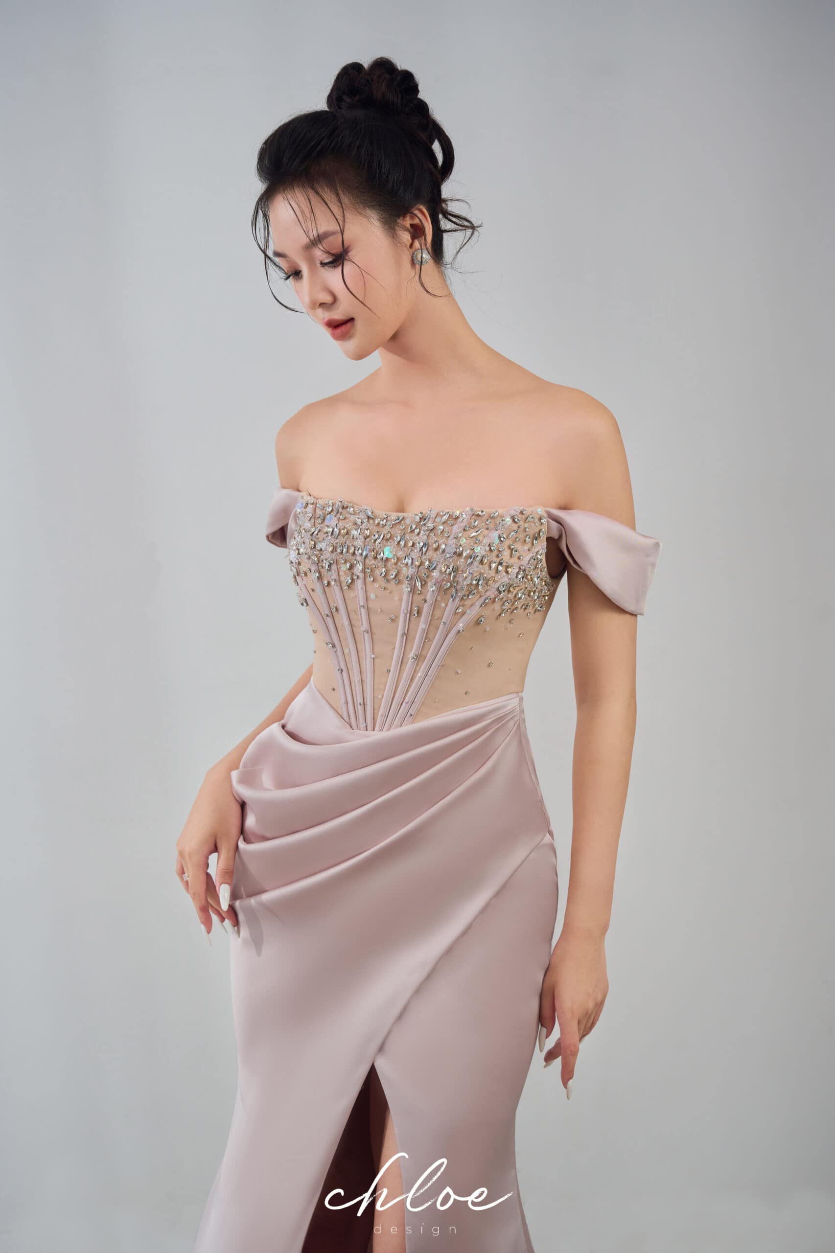 Clava Maison Corset Crystal 24 Custom Made Dress