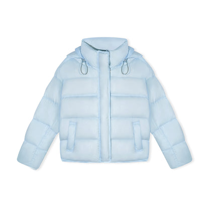 16DEWS 16D25523 Duck down hooded down jacket