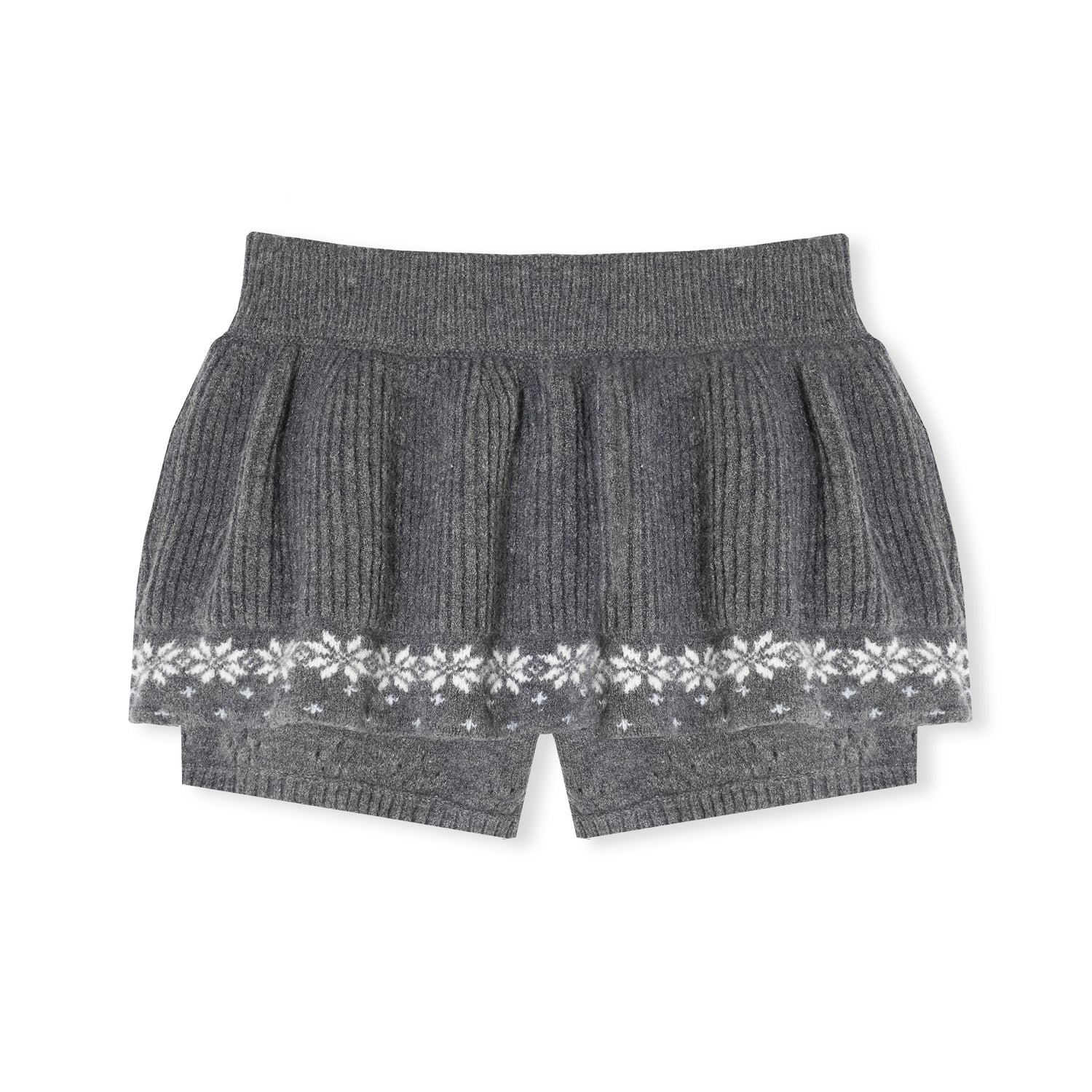 16DEWS 16D25545&amp;16D25546&amp;16D25547 Fel Island Jacquard Knitted Round Neck Hooded Sweater Set