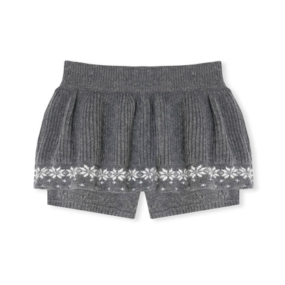 16DEWS 16D25545&amp;16D25546&amp;16D25547 Fel Island Jacquard Knitted Round Neck Hooded Sweater Set