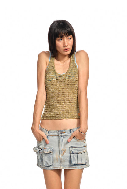 NAWS C021125 Fishnet vest (2color)